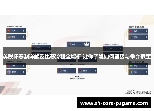 英联杯赛制详解及比赛流程全解析 让你了解如何晋级与争夺冠军
